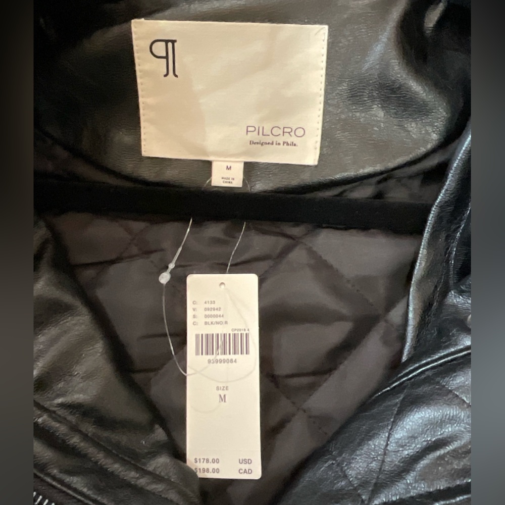 Pilcro Black Faux Fur Hooded Jacket - Picture 4 of 12